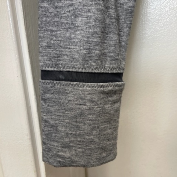 Athleta Industry Turtleneck Dress Heathered Gray Midi Maxi EUC - Picture 9 of 12